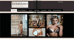 Desktop Screenshot of dellaandjames.co.uk